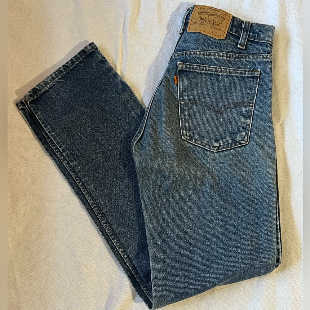 Vintage Levi's Denim Jeans - 20505 0217 Straight Leg - W31 L34